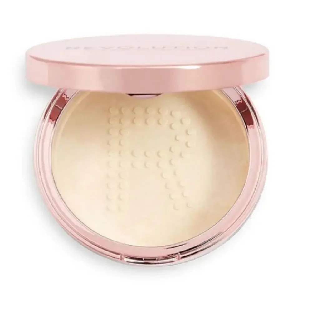 Revolution Beauty Conceal & Fix Setting Powder, Light Yellow, SEALED, New
